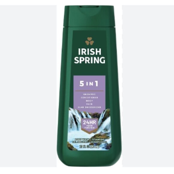 Irish Spring 5-in-1 Body Wash for Men, 20 Oz NEW - Picture 1 of 1